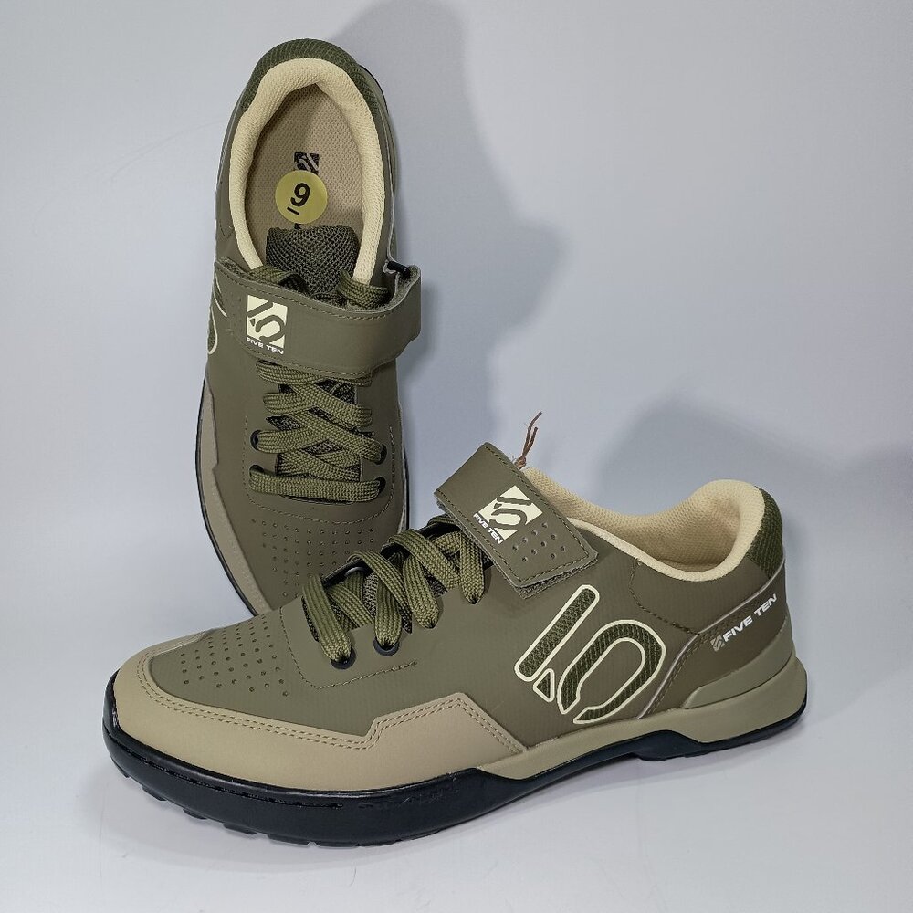 Adidas Five Ten Kestrel Lace Olive Green Mountain Bike Shoes GZ9252 Mens Size 9